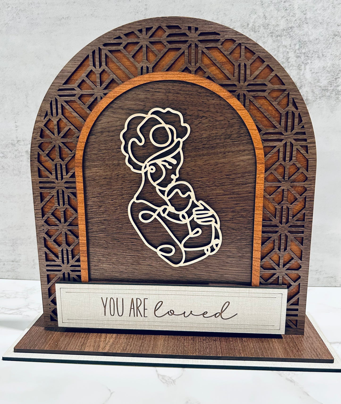 Mom and Baby - Keepsake Stand