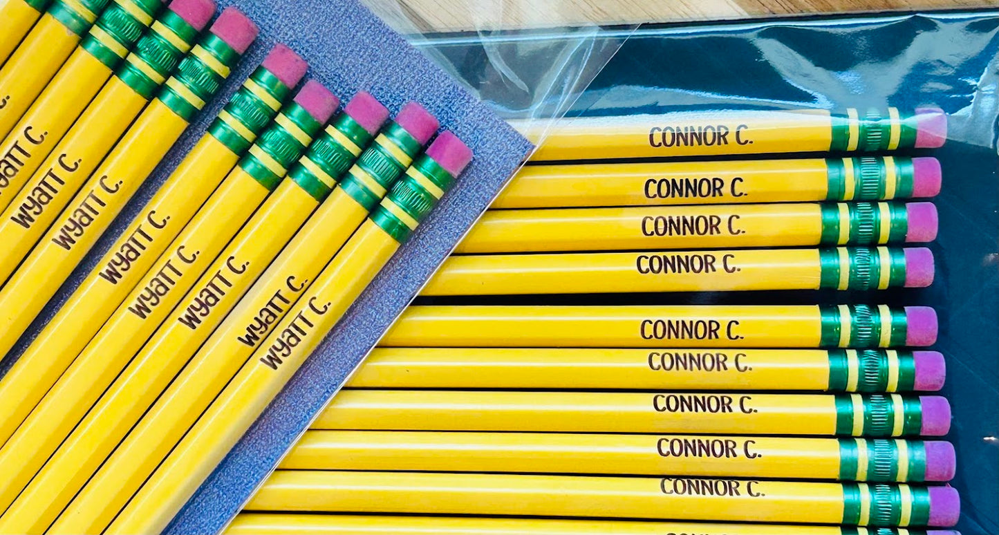 Personalized/Engraved Pencils