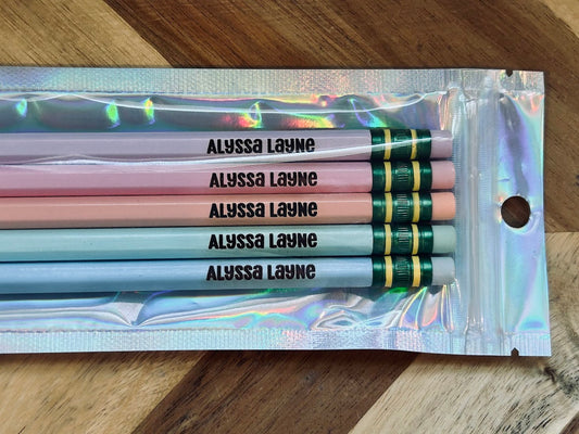 Personalized/Engraved Pencils